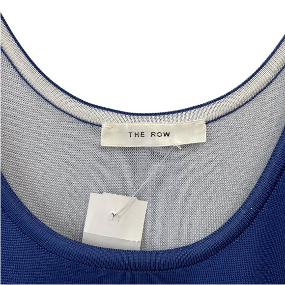 $1250 The Row Blue Camisole Viscose Tank Top size XS - Picture 6 of 8